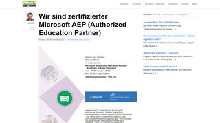 
                            9. Werner Maier Elektronik | Wir sind zertifizierter Microsoft AEP ...