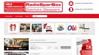 
                            11. Wertgutscheine - RadioSparBox