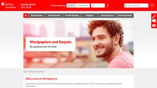 
                            13. Wertpapiere und Depots | Berliner Sparkasse