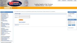 
                            8. Wesco Supply Corporation :: Secure Login