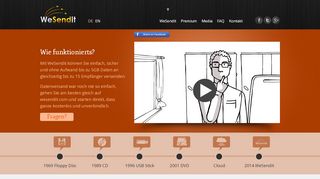 
                            4. WeSendit.info – Grosse Daten zu versenden, war noch nie so einfach!