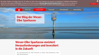 
                            13. Weser-Elbe Sparkasse meistert Herausforderungen und investiert in ...