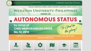 
                            1. Wesleyan University-Philippines
