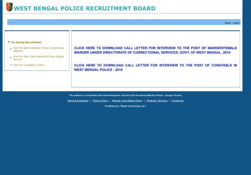 
                            4. west bengal police recruitment board