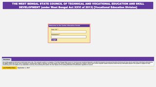 
                            4. WEST BENGAL STATE COUNCIL OF VOCATIONAL EDUCATION ...