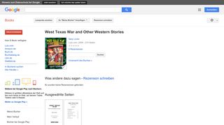 
                            5. West Texas War and Other Western Stories