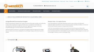 
                            2. Westech-Solar Produktkatalog