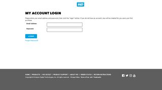 
                            6. Western Digital US Online Store - Login