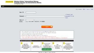 
                            10. Western Union® International Money Transfer Service via ...