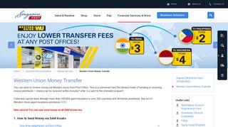 
                            9. Western Union Money Transfer | Singapore Post