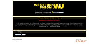 
                            1. Western Union Remote Support Portal
