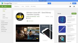 
                            12. Western Union - Send Money Transfers Quickly - Apps on Google Play