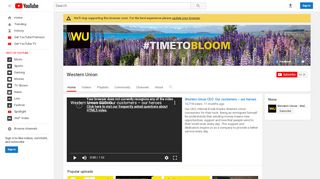 
                            9. Western Union - YouTube