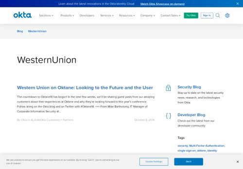 
                            3. WesternUnion | Okta