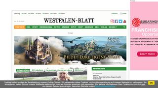 
                            2. Westfalen-Blatt: Startseite