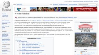 
                            6. Westfalenhallen – Wikipedia