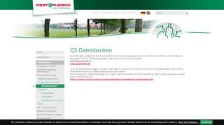 
                            11. Westfleisch - QS-Datenbanken