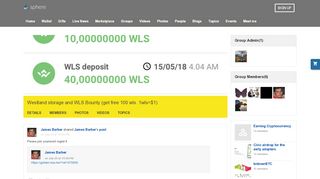 
                            7. Westland storage and WLS Bounty (get free 100 wls. 1wls=$1 ...