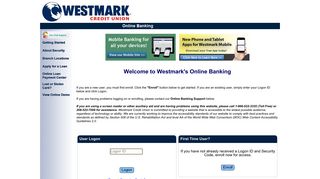 
                            3. Westmark Credit Union