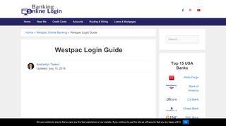 
                            6. Westpac Login Guide | Login Guides for Online Banking