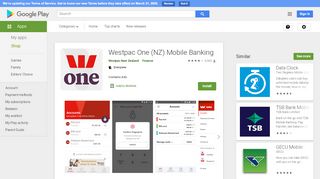 
                            5. Westpac One (NZ) Mobile Banking - Apps on Google Play