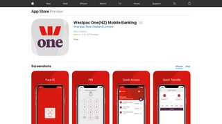 
                            6. Westpac One(NZ) Mobile Banking on the App Store - iTunes - Apple