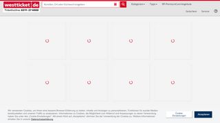 
                            6. westticket.de: Veranstaltungen und Tickets in NRW