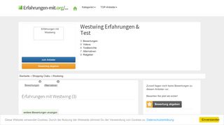 
                            11. Westwing Analyse & Erfahrungen 2019 - Erfahrungen-mit.org