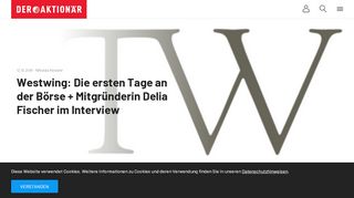 
                            8. Westwing: Die ersten Tage an der Börse + Mitgründerin Delia Fischer ...