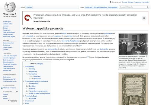 
                            11. Wetenschappelijke promotie - Wikipedia