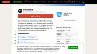 
                            10. WeTransfer - Download - NETZWELT