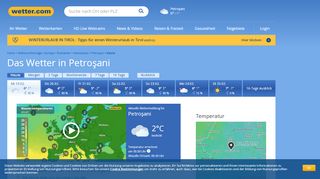
                            10. Wetter Petrosani | wetter.com