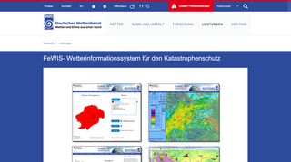 
                            2. Wetter und Klima - Deutscher Wetterdienst - Leistungen - FeWIS ...