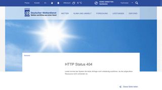 
                            3. Wetter und Klima - Deutscher Wetterdienst - Leistungen - WESTE-XL