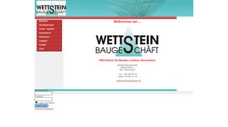 
                            6. Wettstein Baugeschäft GmbH