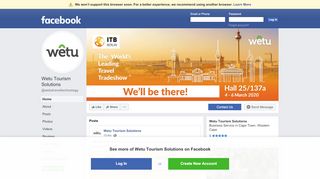 
                            11. Wetu Travel Technology - Home | Facebook