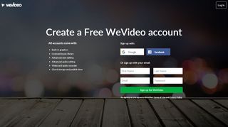 
                            4. WeVideo | Sign-Up for WeVideo