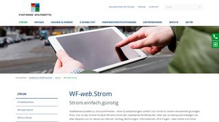 
                            5. WF-web.Strom - Stadtwerke Wolfenbuettel - Stadtwerke Wolfenbüttel ...