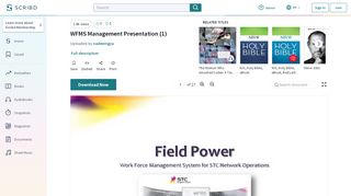 
                            4. WFMS Management Presentation (1) | Online And Offline | Scheduling ...