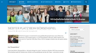 
                            7. wfo.bz.it - Wirtschaftsfachoberschule H. Kunter - Bozen - Siebter Platz ...