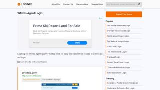 
                            4. Wfrmls Agent Login
