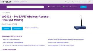 
                            5. WG102 | Product | Support | NETGEAR