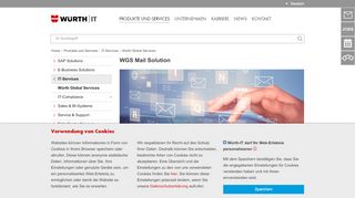 
                            5. WGS Mail Solution - Würth IT GmbH