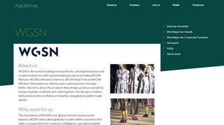 
                            9. WGSN | Ascential Careers