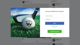 
                            6. WGT Golf - Did you know: Toptracer (that's also seen in... | Facebook