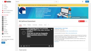 
                            7. WH SelfInvest Deutschland - YouTube