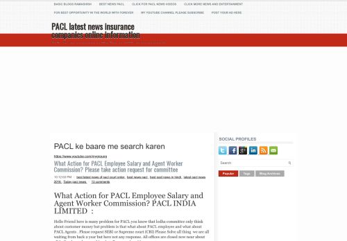 
                            12. What Action for PACL Employee Salary and Agent Worker Commission?