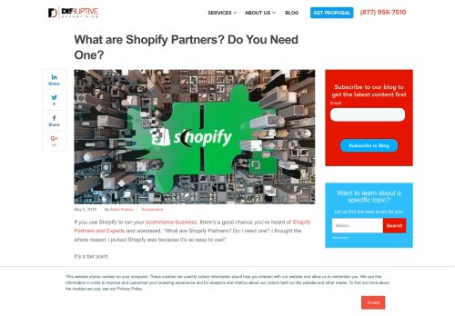 
                            7. What are Shopify Partners? Do You Need One? | Disruptive Advertising