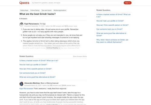 
                            13. What are the best Grindr hacks? - Quora