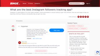 
                            3. What are the best Instagram followers tracking app? - Softonic